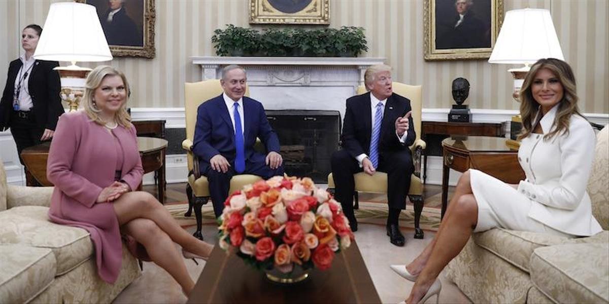 FOTO Trump sa stretol s Netanjahuom: Spojenectvo medzi USA a Izraelom je nezlomné