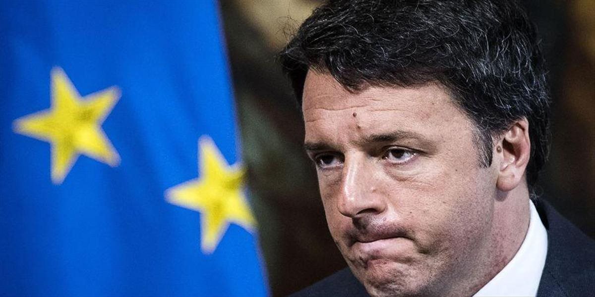 Taliansky expremiér Renzi dnes odstúpil z funkcie predsedu Demokratickej strany