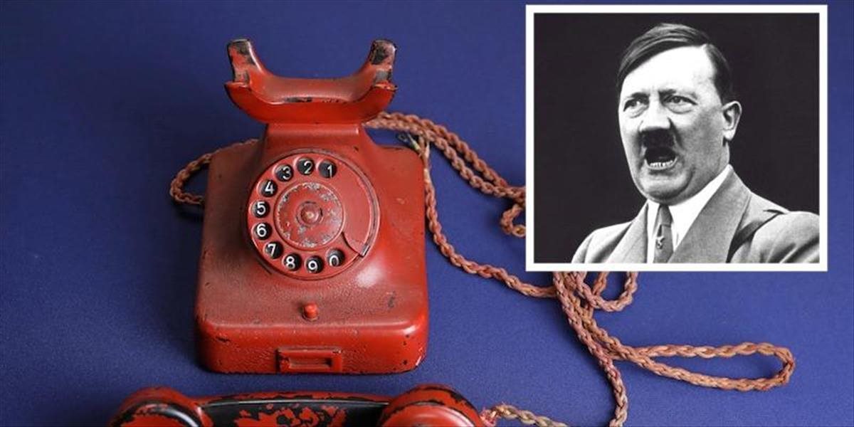 Hitlerov osobný telefón vydražili za 243-tisíc dolárov