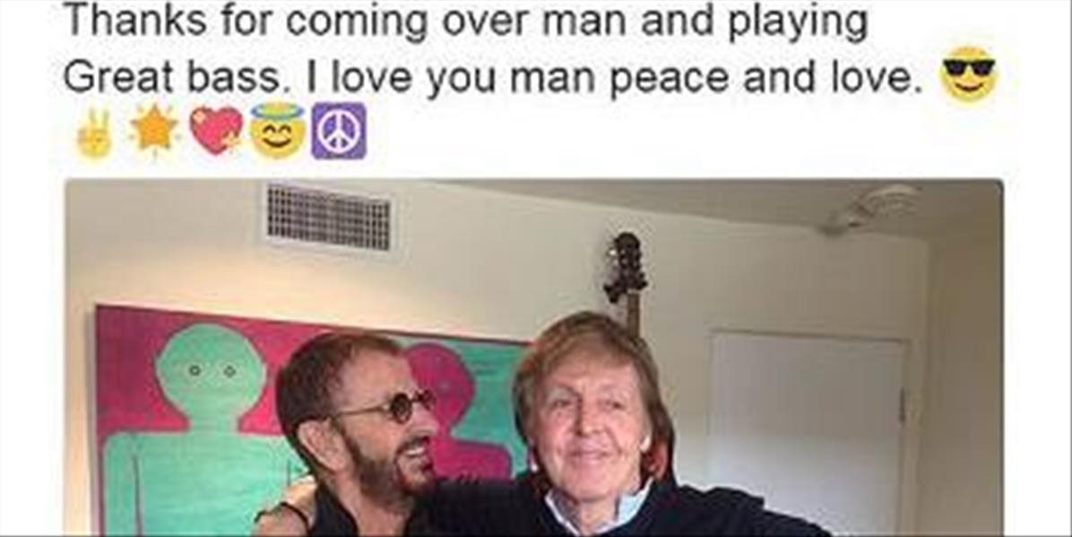 Hudobník Paul McCartney bude hosťovať na albume Ringa Starra