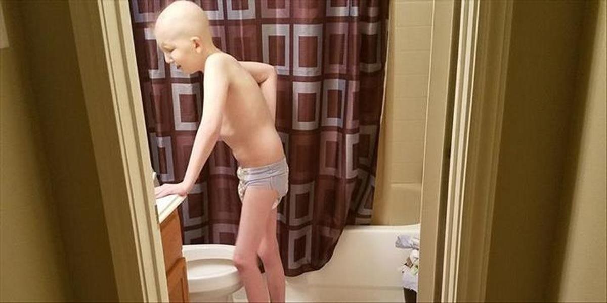 Žena zverejnila srdcervúce FOTO: Toto spravila rakovina s jej synom