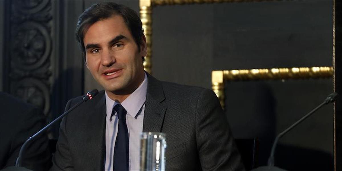 Federer si v stredu zatrénoval v Dubaji