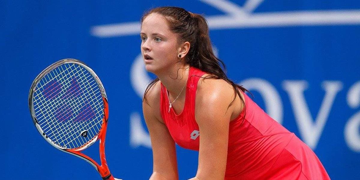 Slovenská tenistka Kužmová postúpila do štvrťfinále dvojhry v Perthe