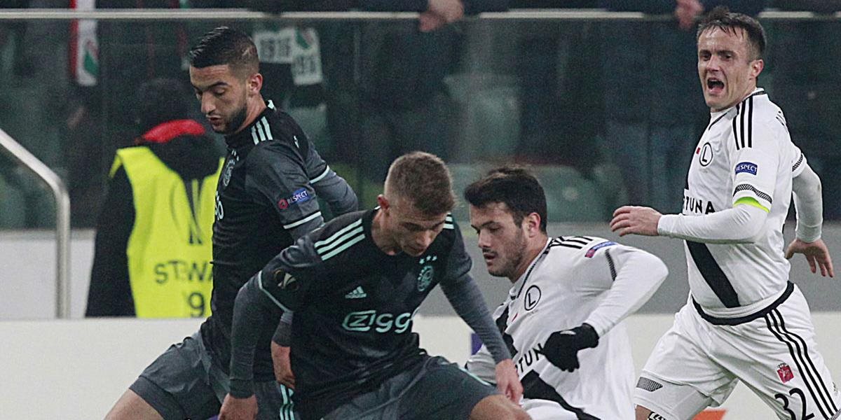 EL: Gregušova Kodaň v osemfinále proti Ajaxu, uvidíme aj nemecké a belgické derby