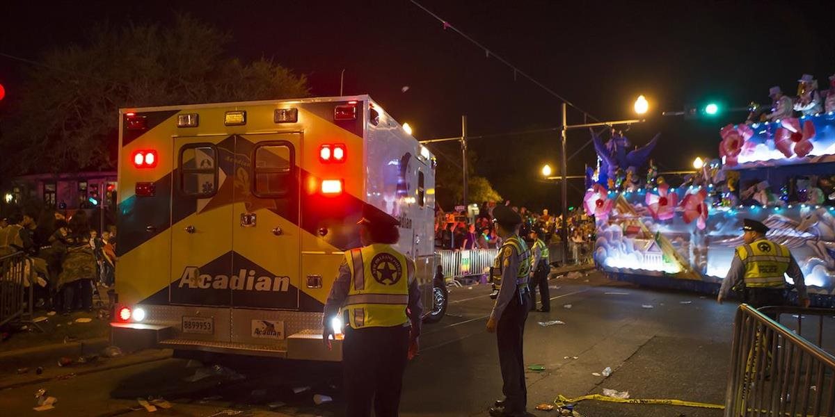 Vodič auta, ktoré vrazilo do davu v New Orleanse, bol opitý