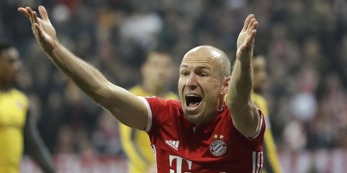 Robben pripustil odchod z Bayernu v roku 2018