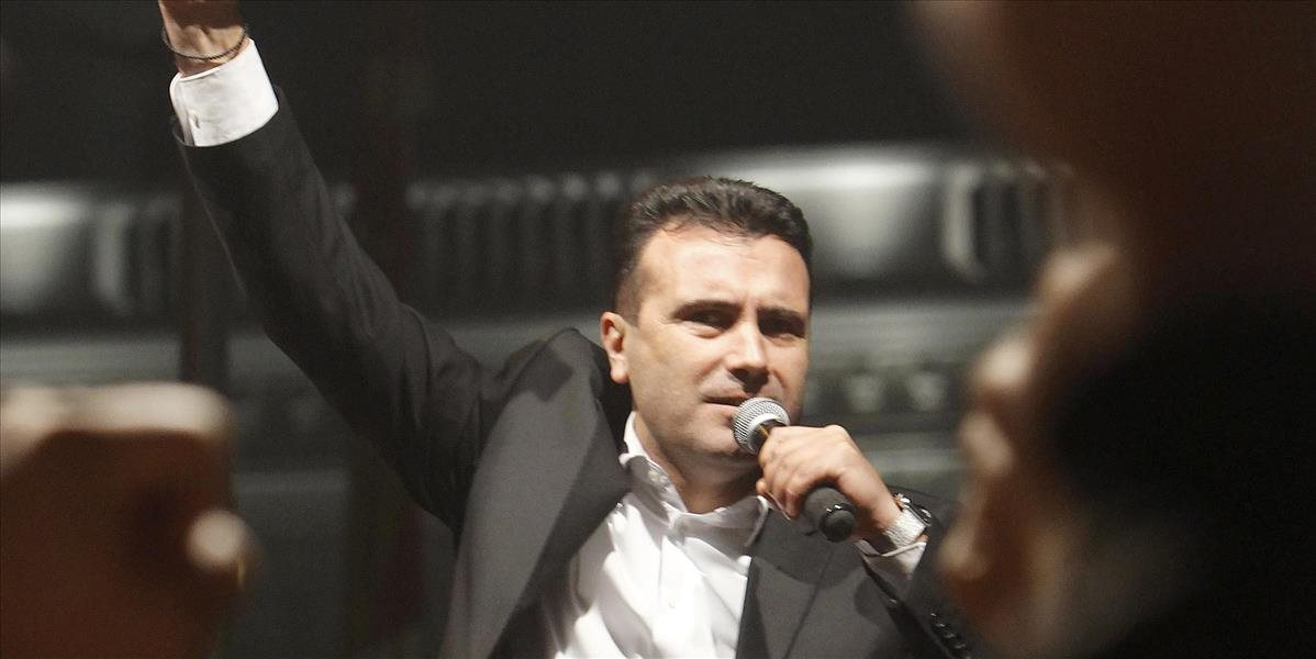 Macedónsky opozičný líder Zaev očakáva poverenie na zostavenie vlády