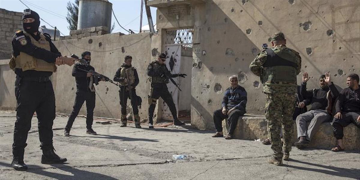 Jednotky irackej armády odrezali únikovú trasu islamistov z Mósulu