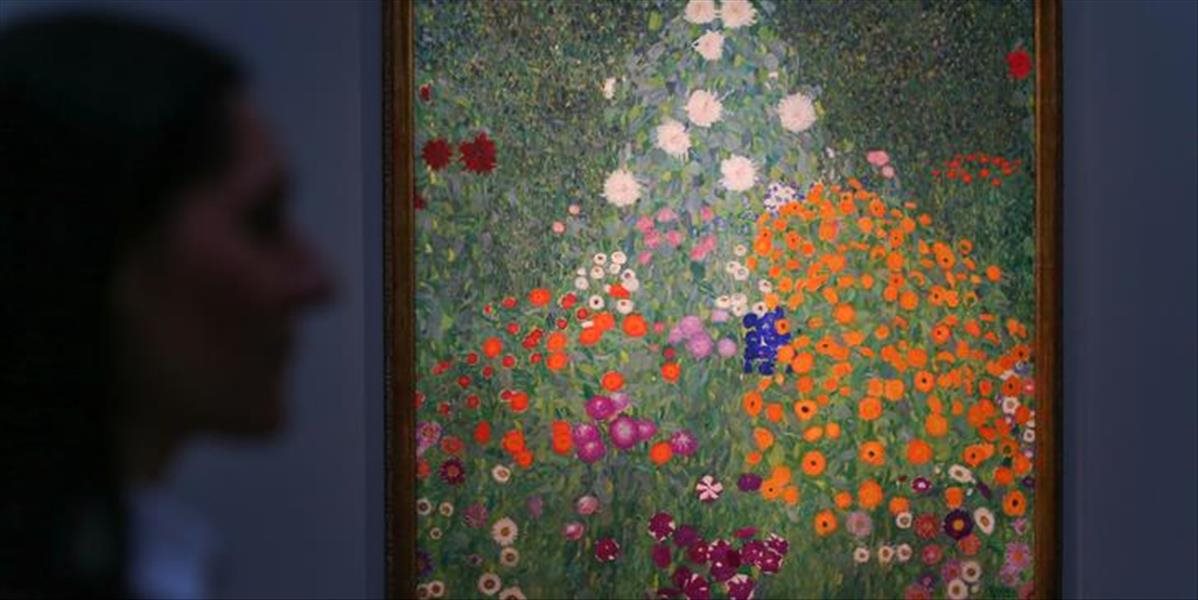 Klimtov obraz vydražili za takmer 48 miliónov libier