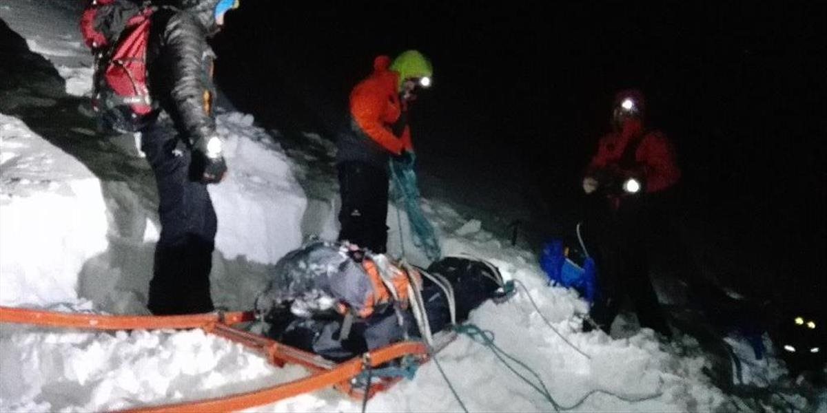 Tragédia vo Vysokých Tatrách: Po nešťastnom páde zahynul poľský horolezec