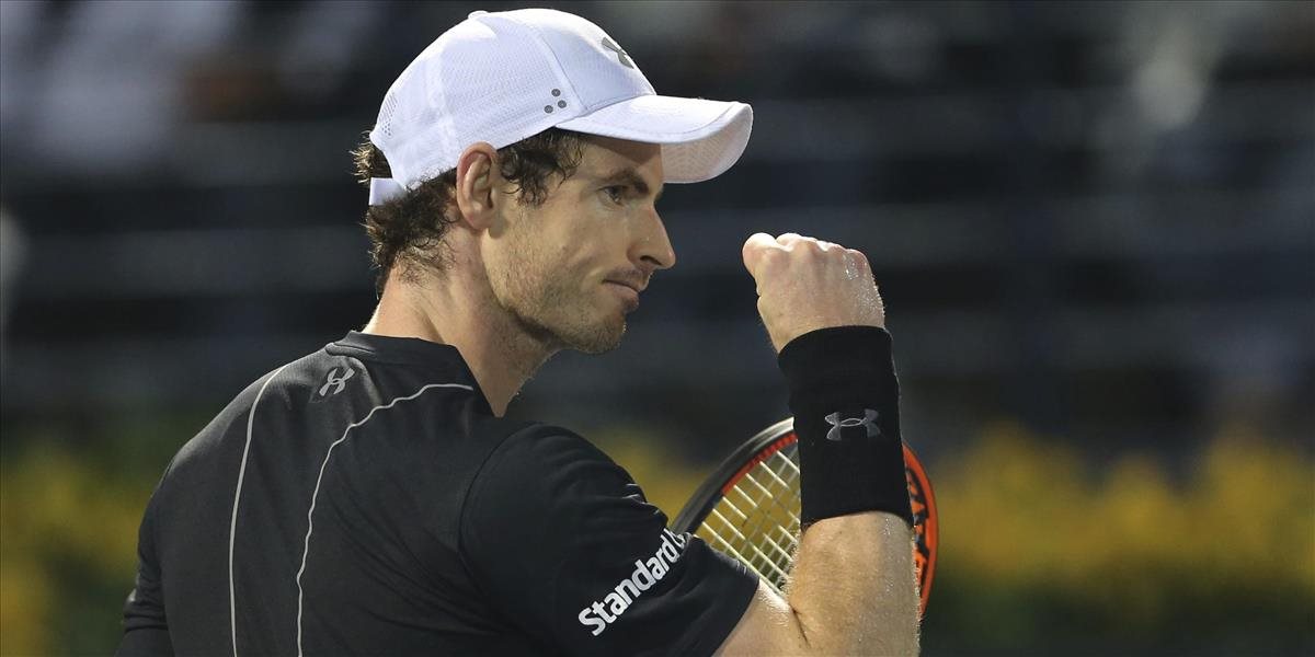 ATP: Murray cez Verdasca poľahky k titulu v Dubaji