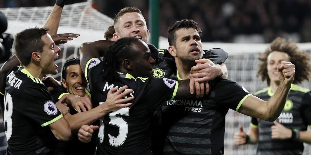 Chelsea vyhrala vo West Hame 2:1
