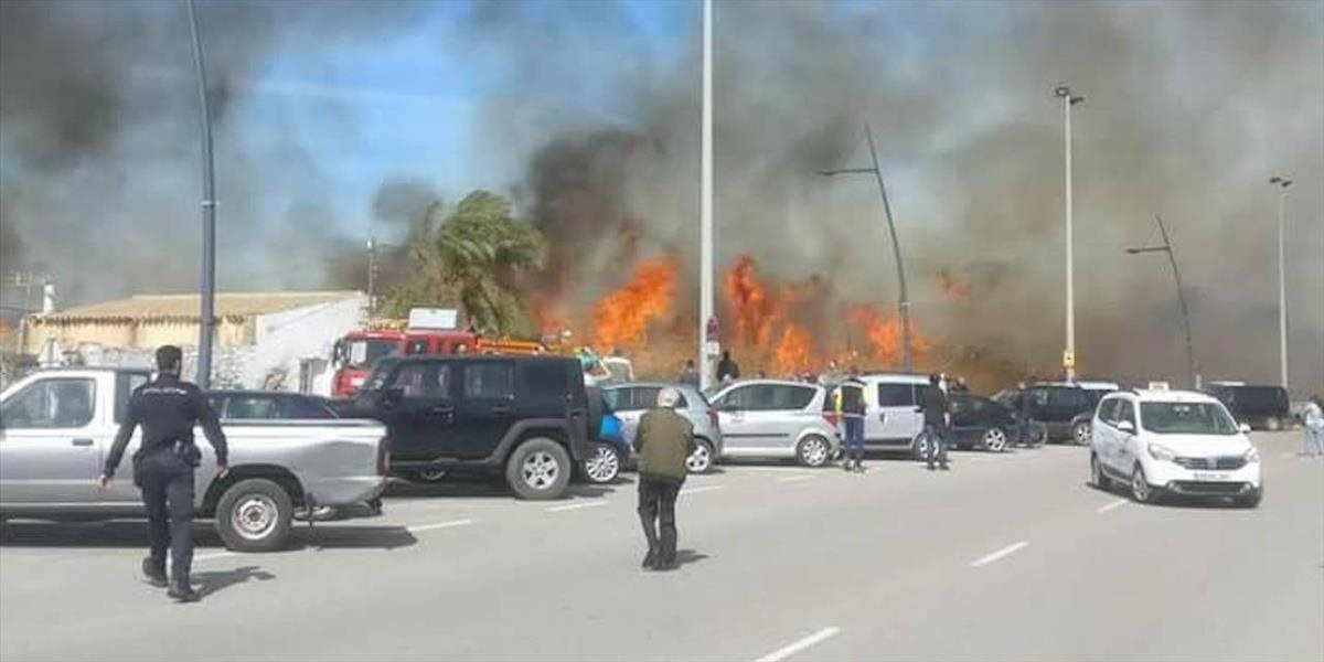 Na ostrove Ibiza vyčíňal požiar