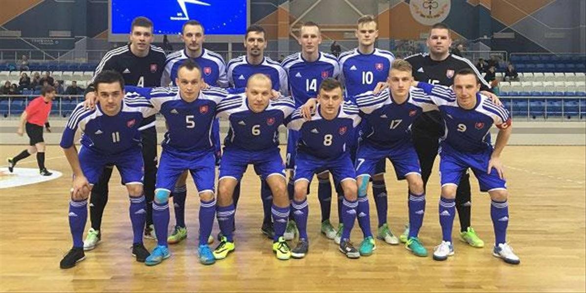 Slovenskí futsalisti nestačili na tím Bieloruska