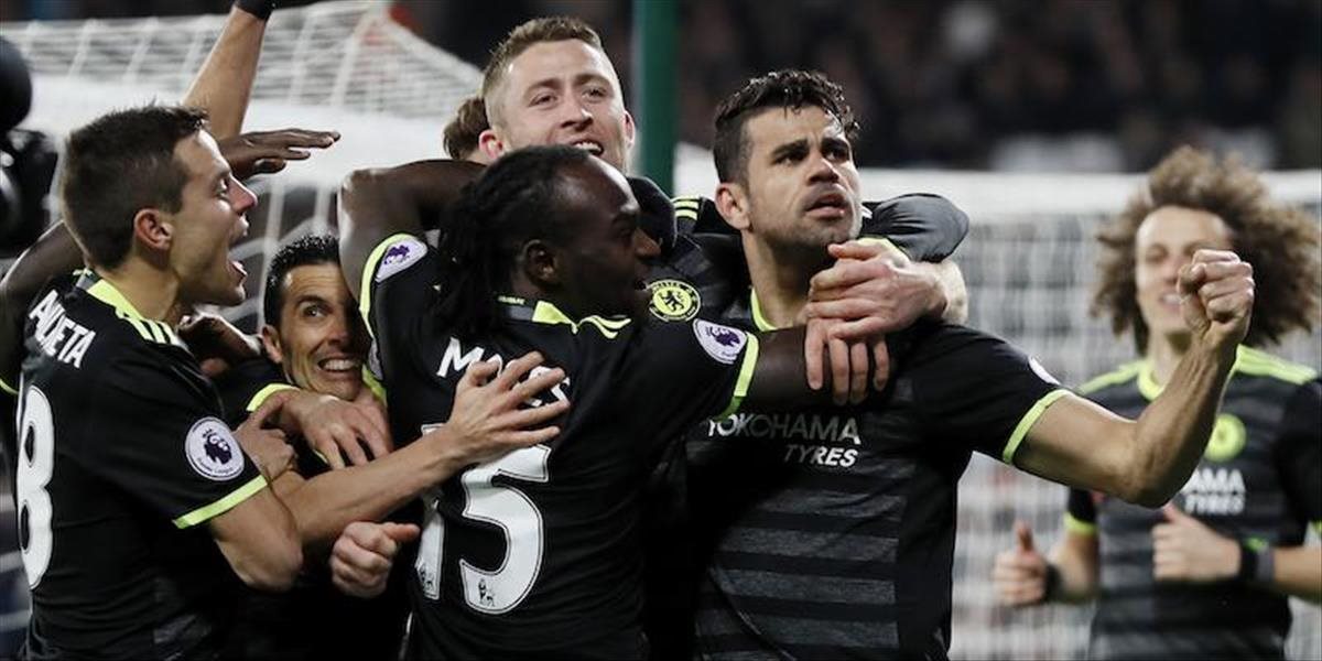 Chelsea si víťazstvom nad West Hamom udržala desaťbodový náskok