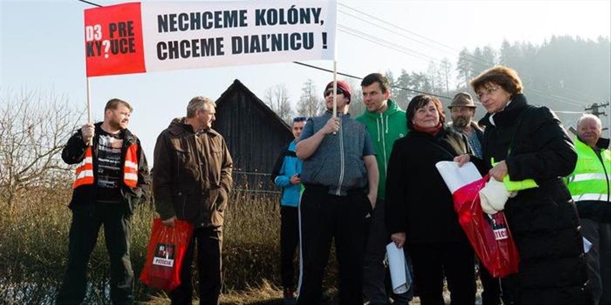 Na petíciu za dostavbu diaľnice D3 opäť upozornia zablokovaním cesty I/11 v Kysuckom Lieskovci