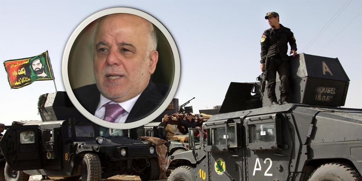 Iracký premiér prišiel do oslobodeného Mósulu iba pár hodín po jeho dobytí