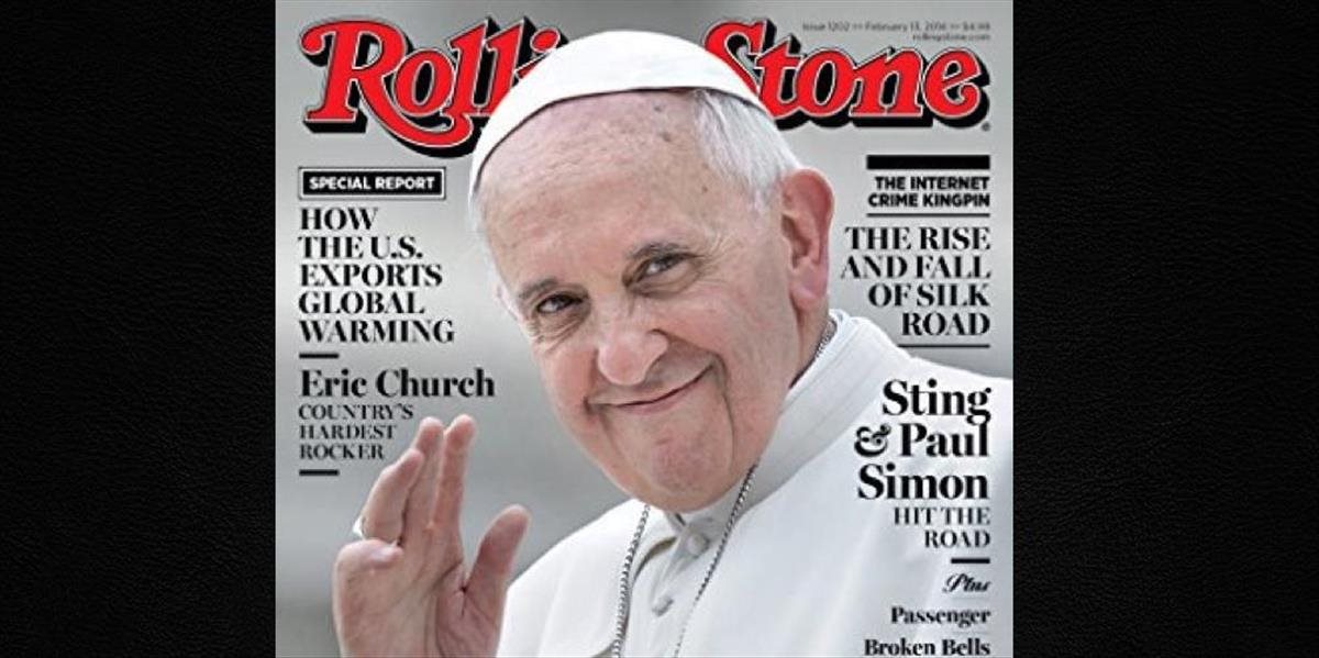 Pápež František na titulnej stránke talianskej mutácie magazínu Rolling Stone