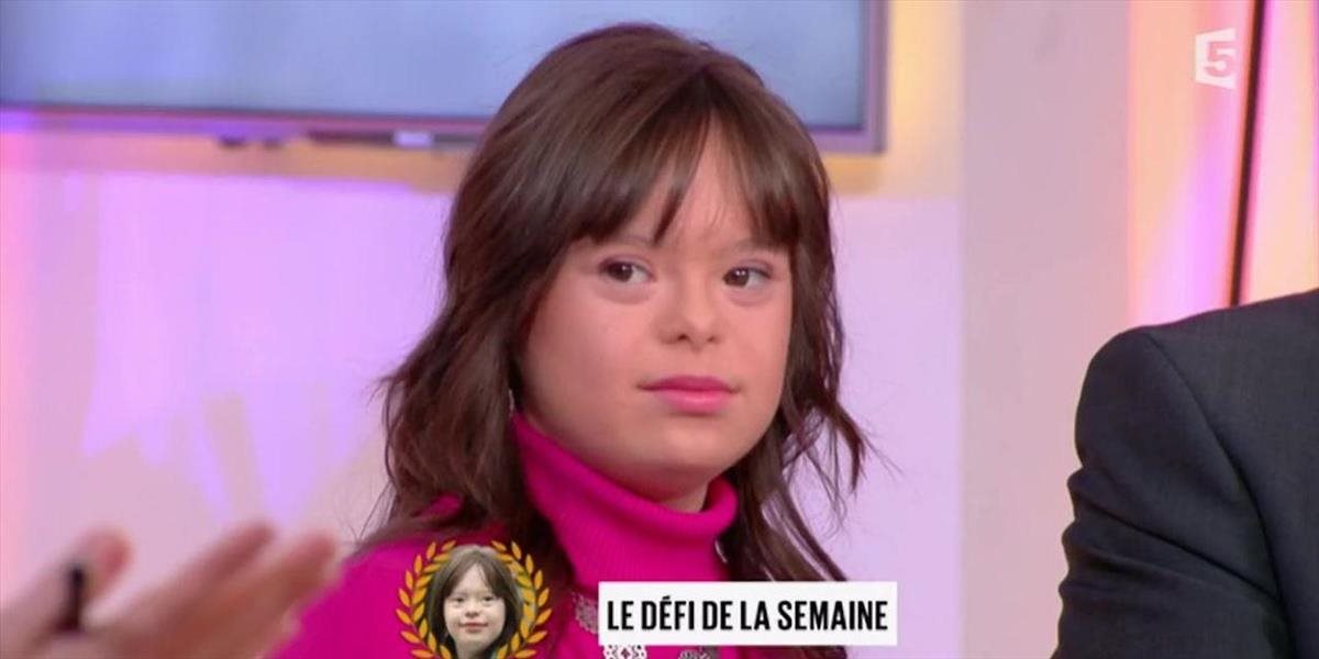 Žena s Downovým syndrómom bude uvádzať počasie vo francúzskej TV