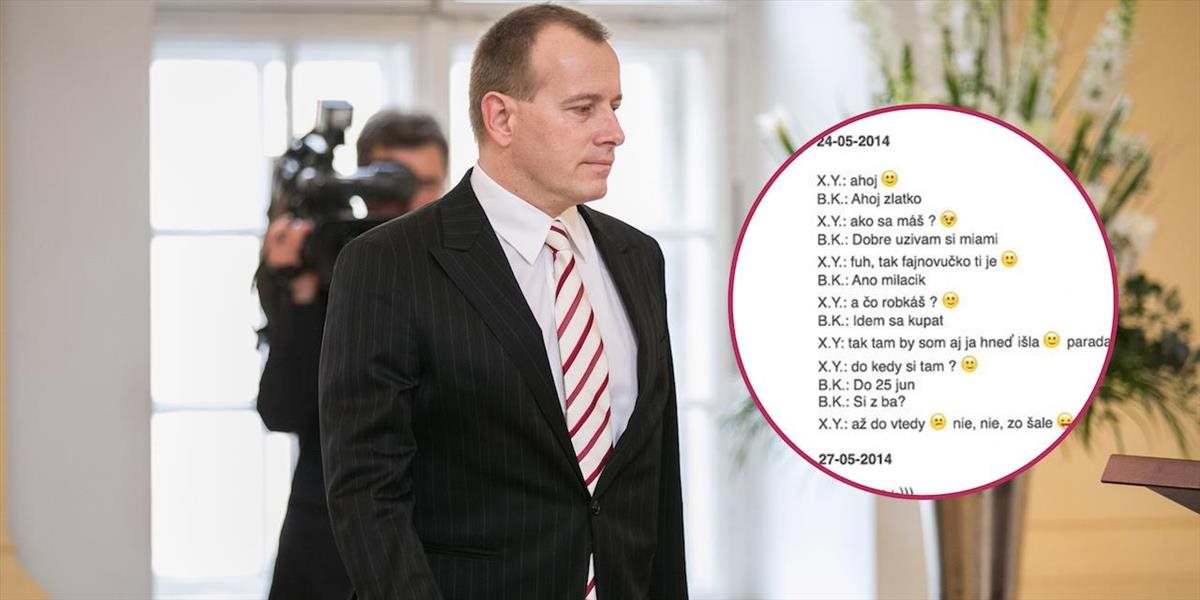 Kollár komunikoval s maloletou chovankyňou z Čistého dňa: Zverejnil