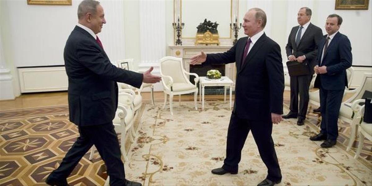 Rusko: Putin prijal Netanjahua, venovali sa najmä situácii v Sýrii