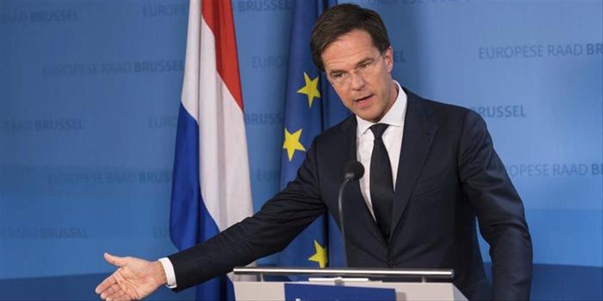 Holandský premiér svoju kampaň stavia na výsledkoch ekonomiky, znížení deficitu a nezamestnanosti