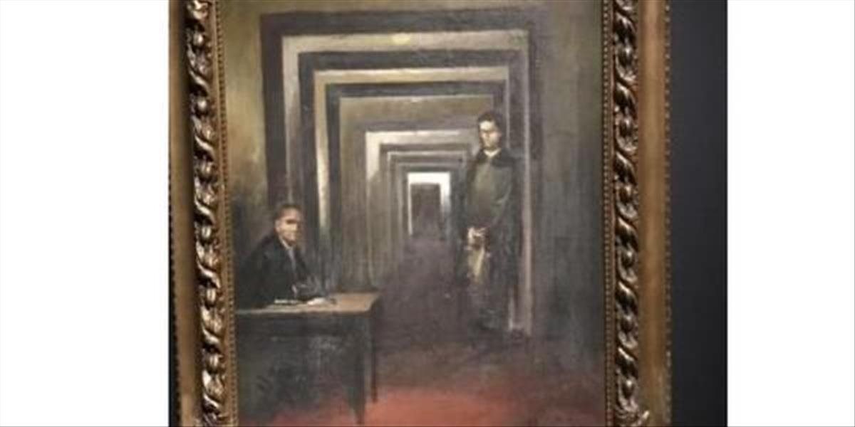 Na výstave Umenie a šialenstvo v Taliansku nechýba ani olejomaľba Adolfa Hitlera