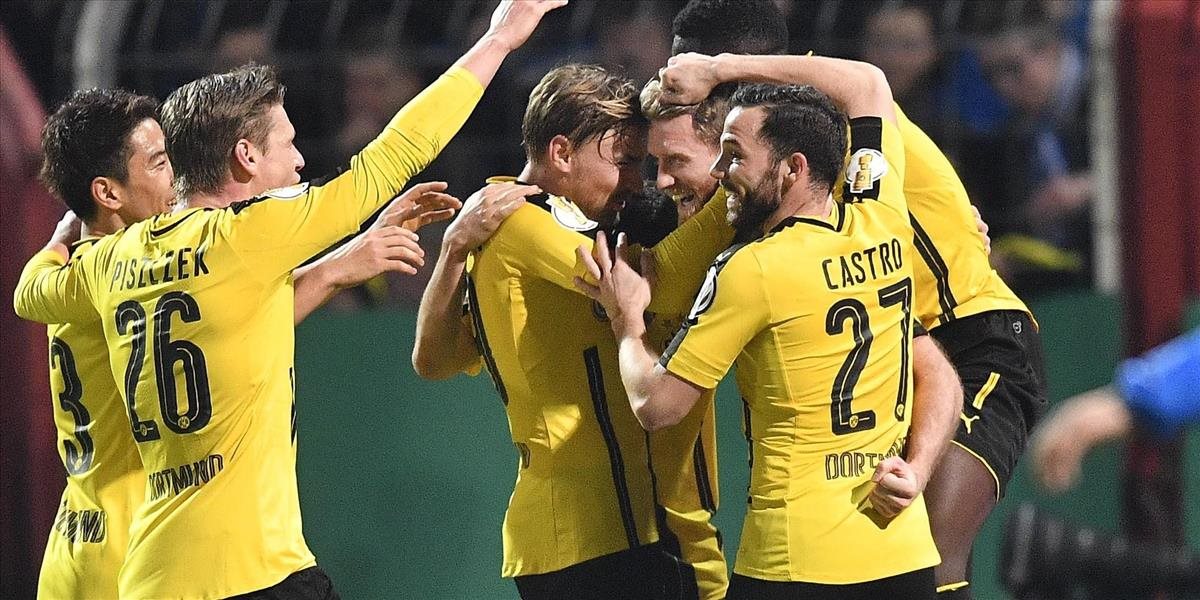Dortmund zdolal Lotte 3:0, v semifinále pohára ho čaká Bayern