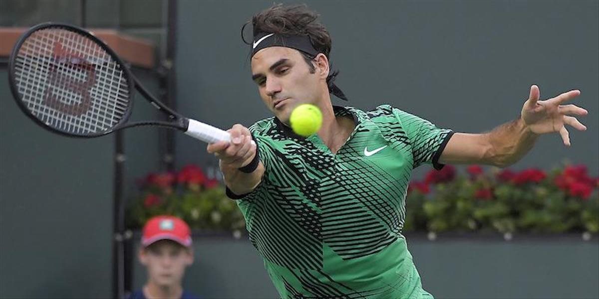 Federer postúpil v Indian Wells do osemfinále, čaká na neho Nadal