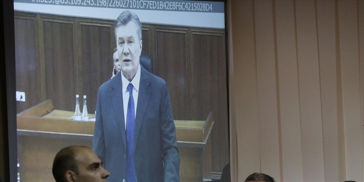 Janukovyča a jeho kolegov budú na Ukrajine súdiť v ich neprítomnosti