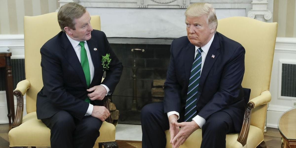 Trump vyjadril pozitívny vzťah k Írsku na stretnutí s premiérom Kennym