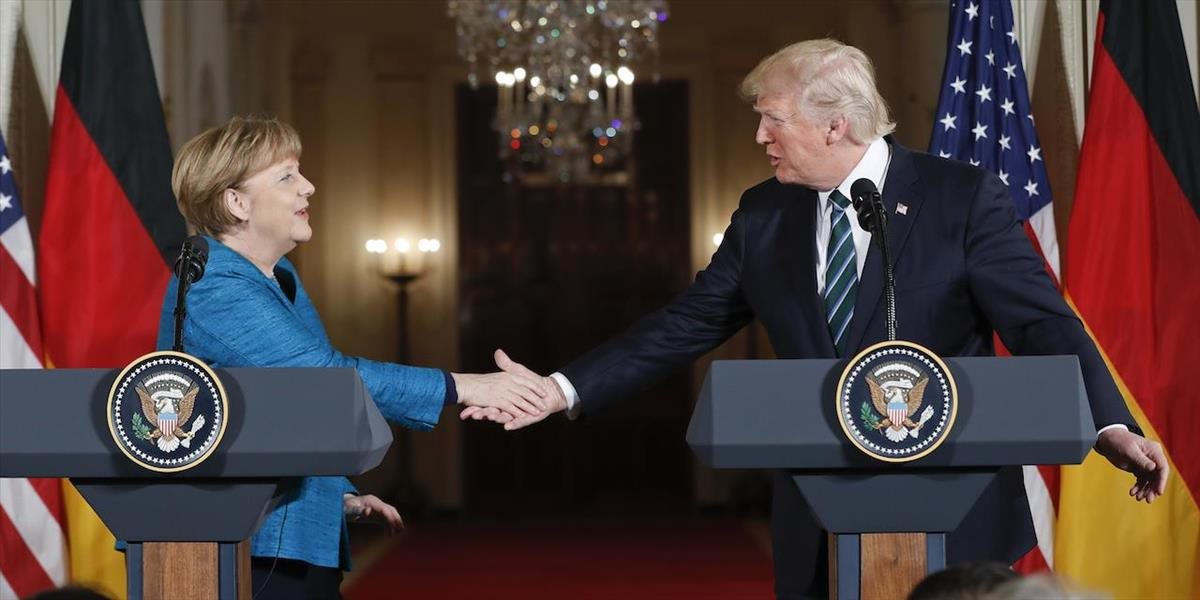 VIDEO Merkelová navštívila amerického prezidenta: Takto prebiehalo stretnutie
