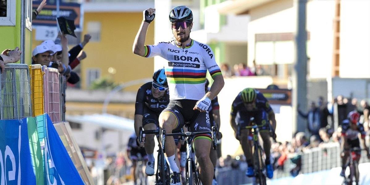 Sagan finišoval na druhej priečke sobotňajších pretekov Miláno - San Remo