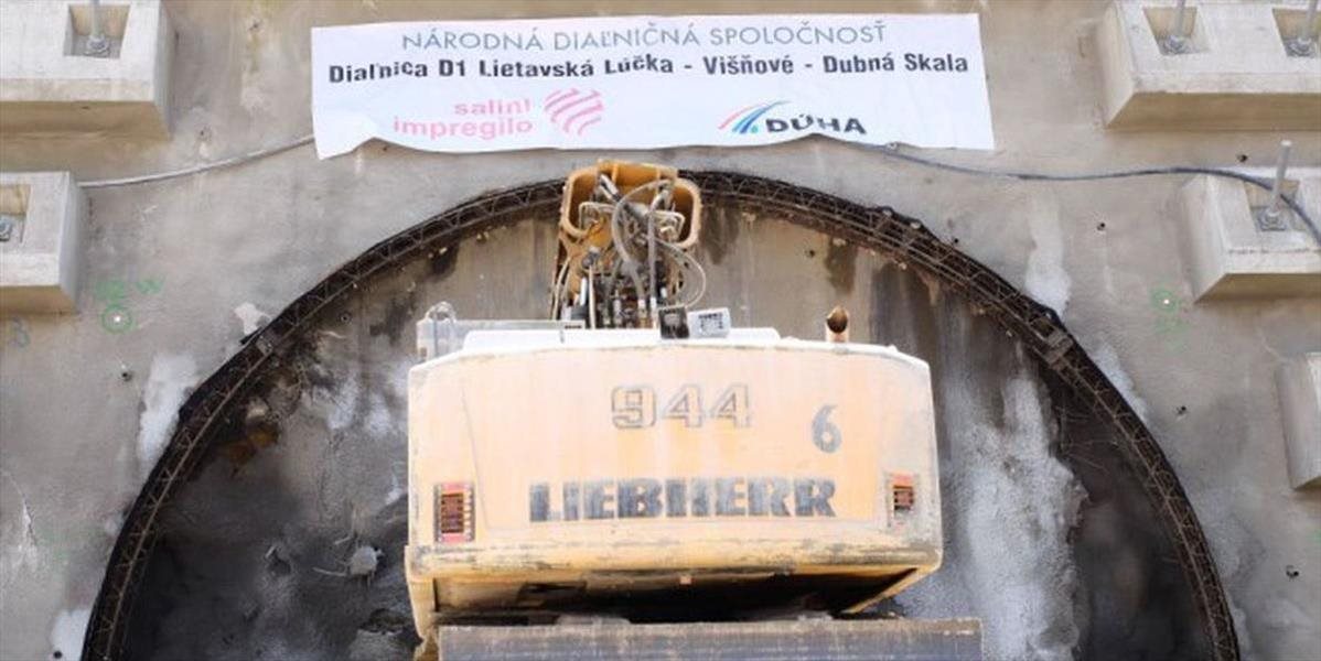 Spoločnosť Dúha stavajúca tunel Višňové čelí konkurzu, majiteľ hovorí o fikcii