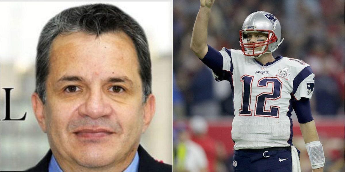 NFL:  Najskôr si s Bradym spravil selfie, potom mu ukradol dres