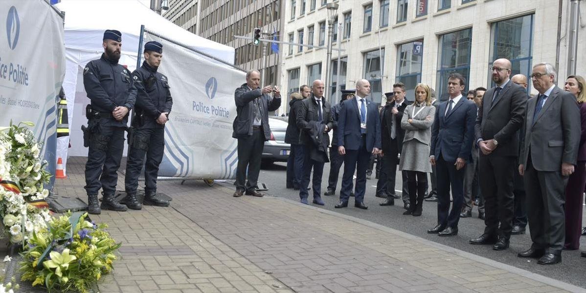 Politici si dnes v Belgicku uctili obete útokov zo stanice metra v štvrti Maalbeek
