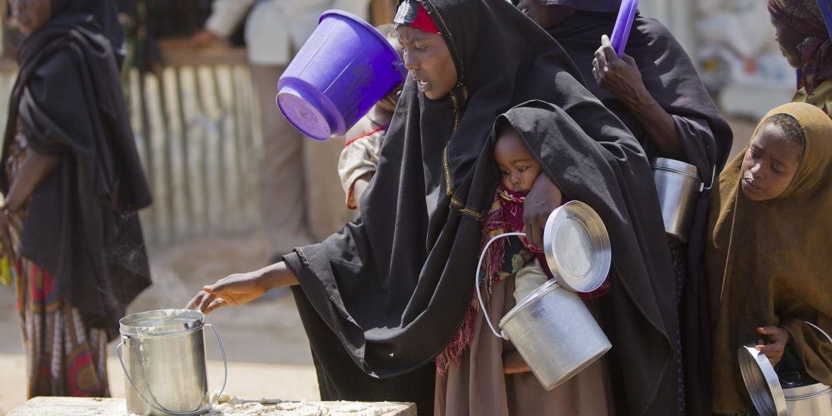 Na pomoc Somálsku, ktoré sužuje hladomor sa vyzbieralo len 31 percent z potrebnej sumy