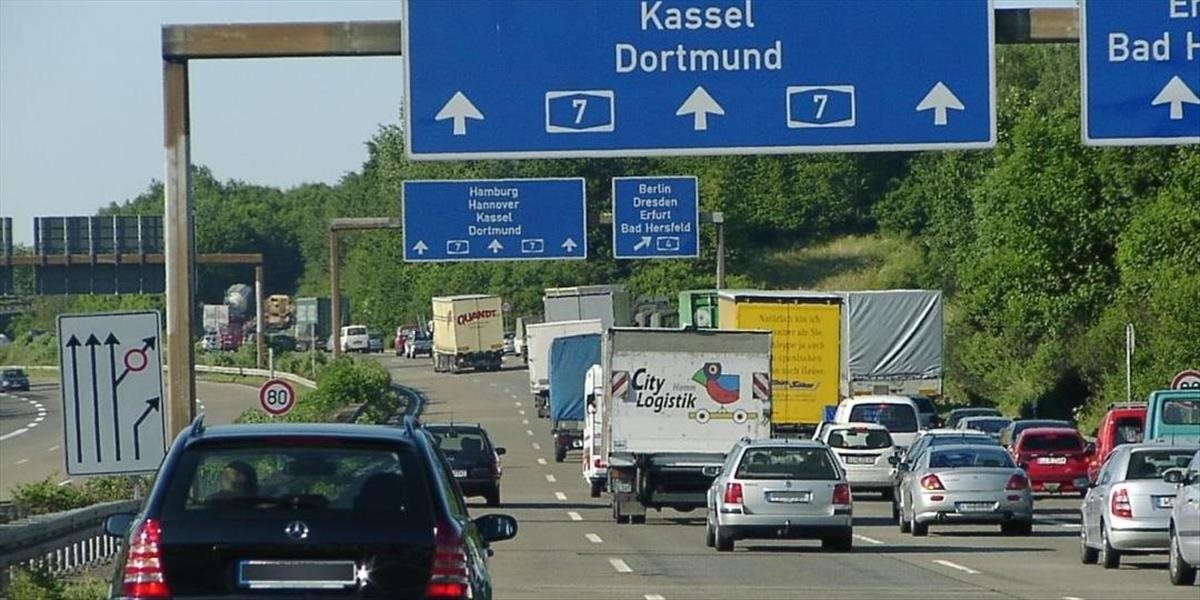 Nemecká diaľnica bude spoplatnená: Toľkoto zaplatíte!