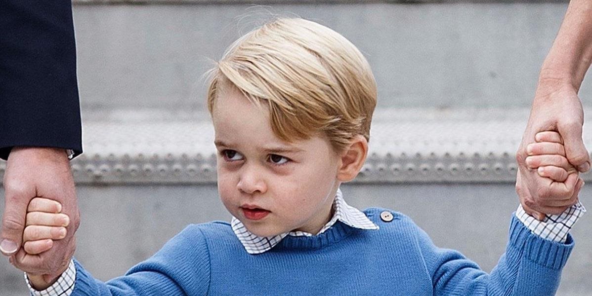 Princ George bude od septembra chodiť do školy
