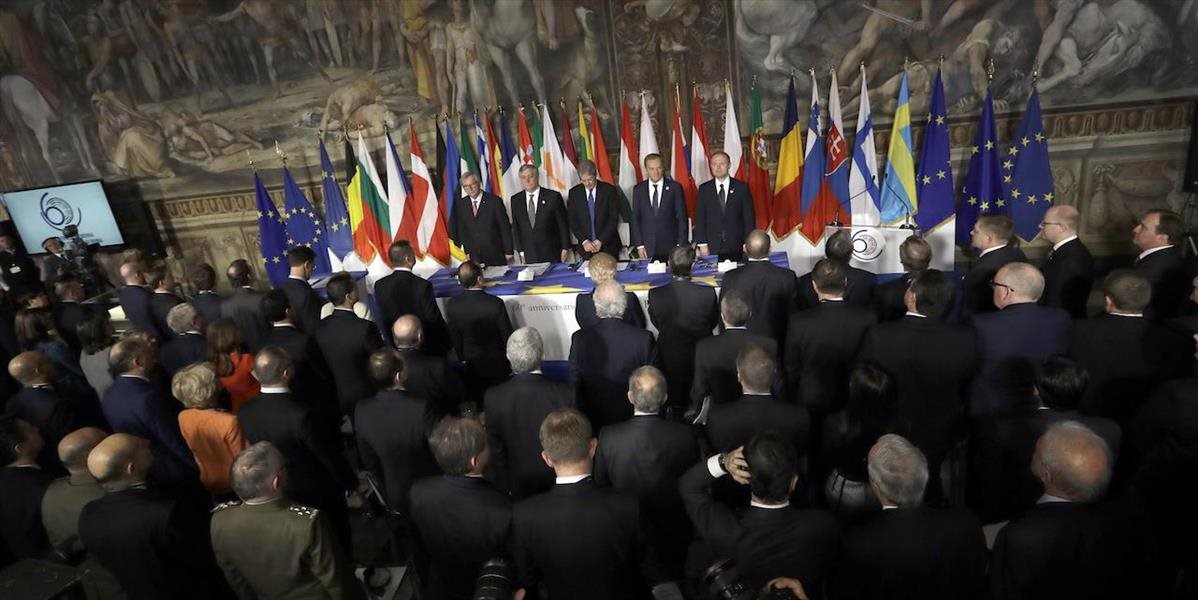 FOTO V talianskej metropole sa začal summit k 60. výročiu Rímskych zmlúv
