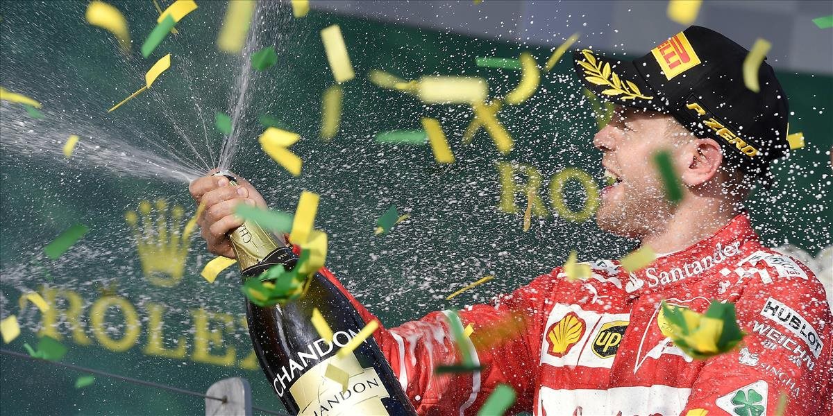 F1: Vettel dosiahol 43. prvenstvo v kariére, Ferrari prvé od roku 2015