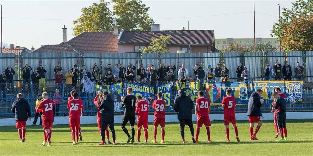 O postup do Fortuna ligy zatiaľ v najlepšej pozícii FC VSS Košice
