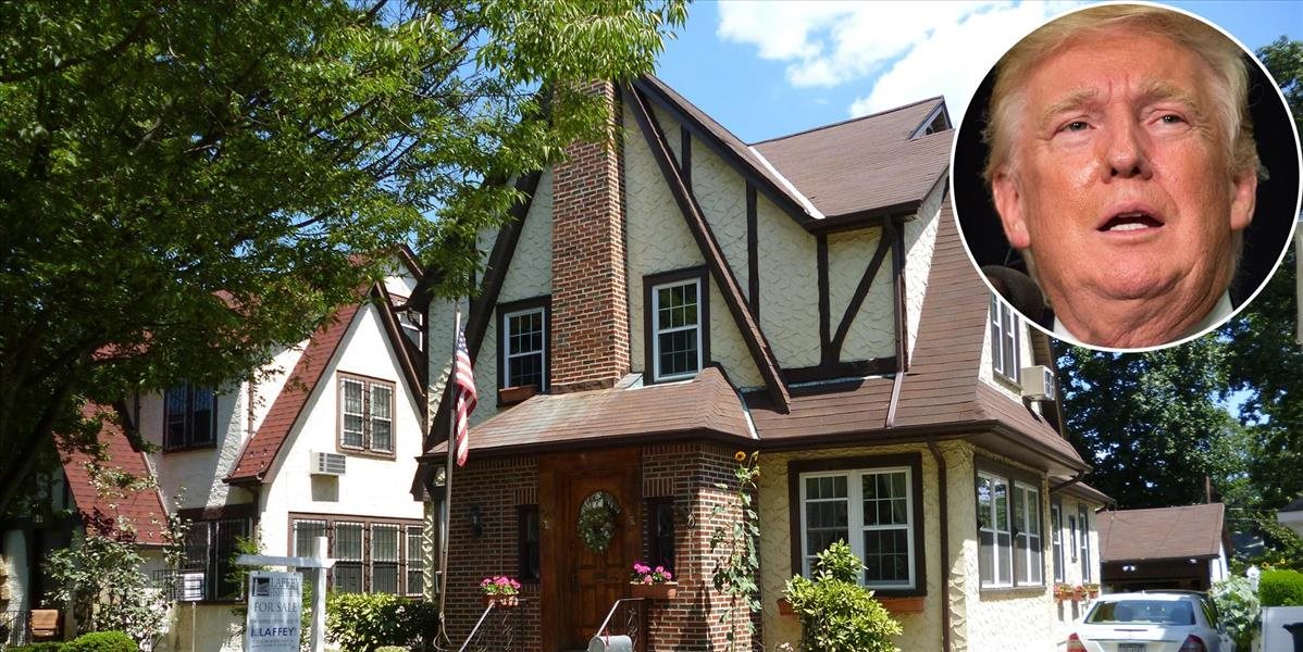 FOTO Dom, v ktorom Trump prežil detstvo, má nového majiteľa