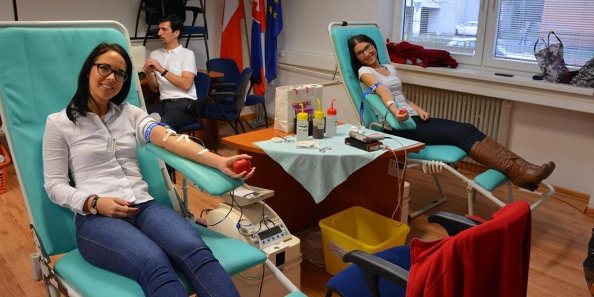 Na Učiteľskú kvapku krvi prišiel rekordný počet darcov