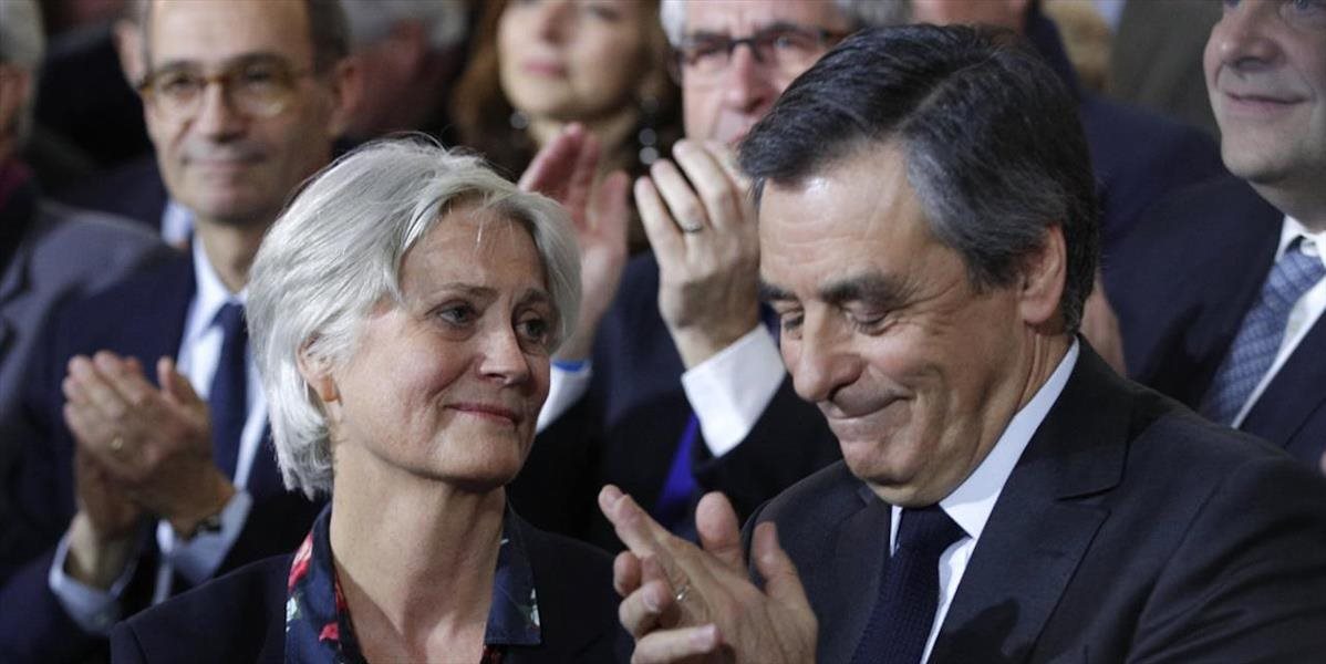Za zneužitie verejných financií obvinili aj Fillonovu manželku