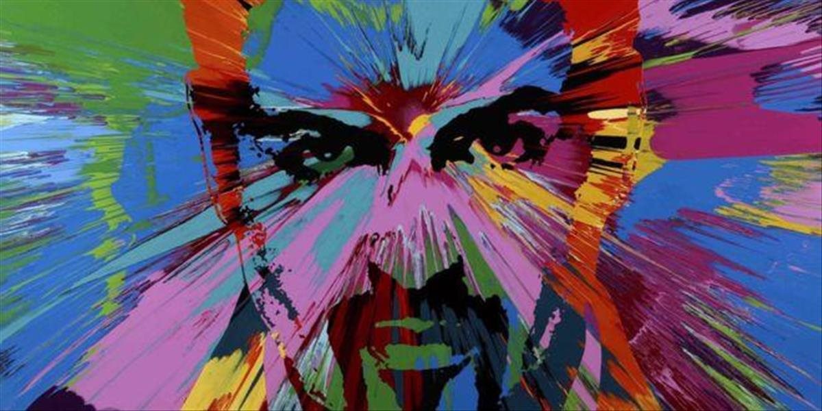 Portrét Georgea Michaela od Damiena Hirsta vydražili za 580-tisíc dolárov