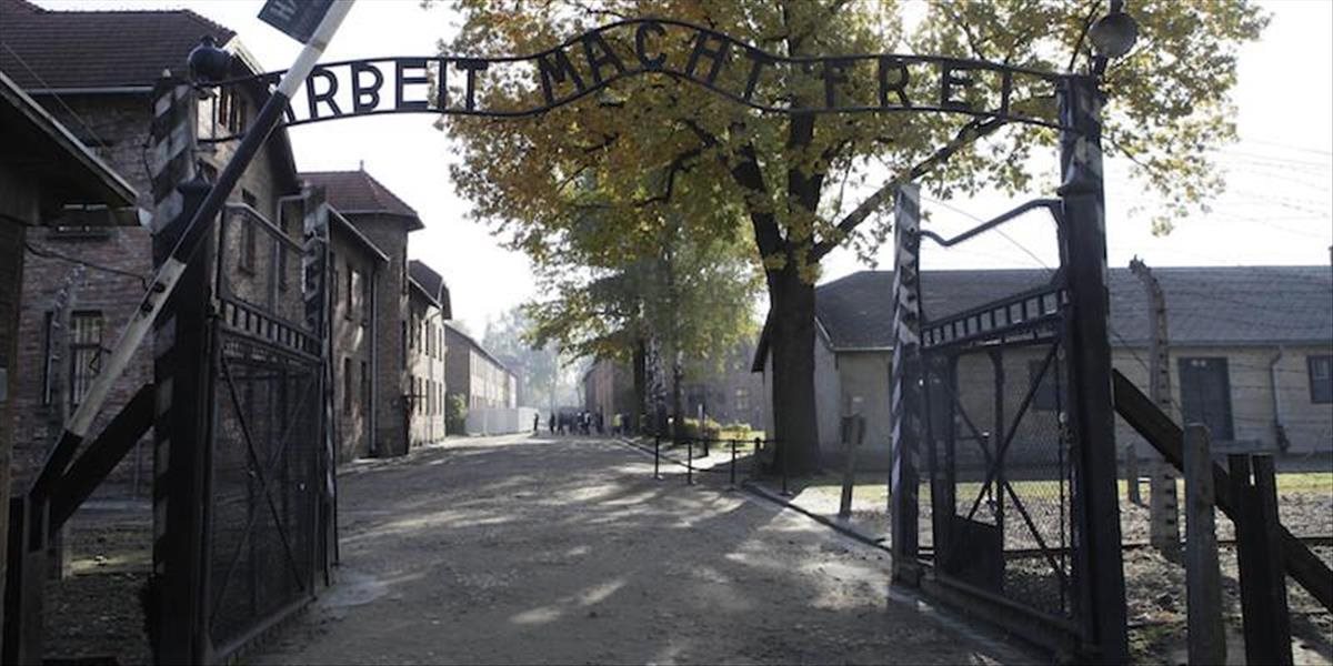 Neobvyklý protest pred Auschwitzom podnikli protivojnoví aktivisti