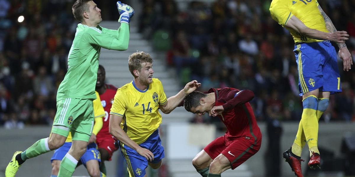 Ronaldo sľúbil protihráčovi dres, ale napokon sa na Švéda vykašľal