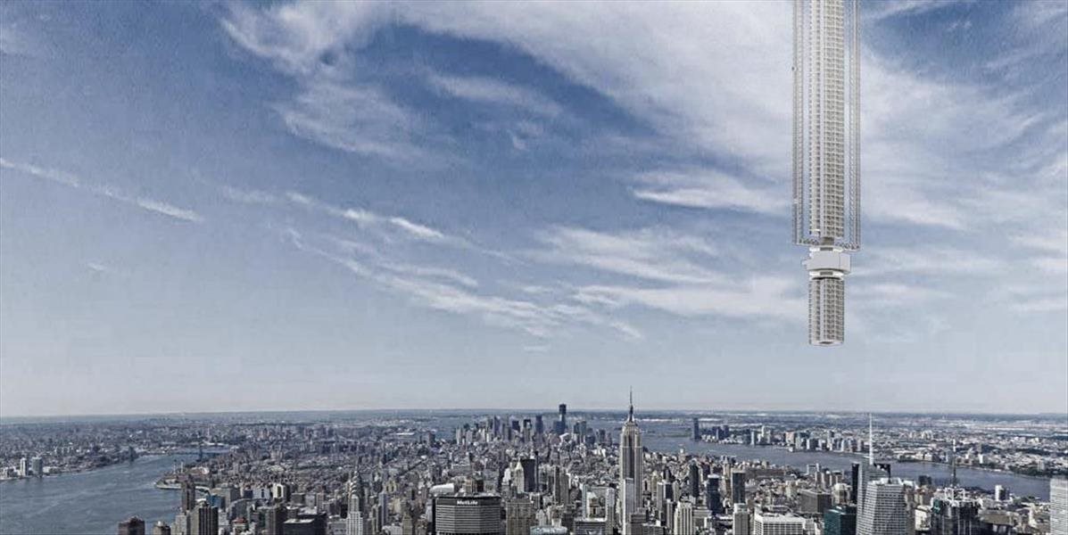 FOTO Takto bude vyzerať najvyšší mrakodrap sveta: Bude visieť na asteroide a cestovať po Zemi
