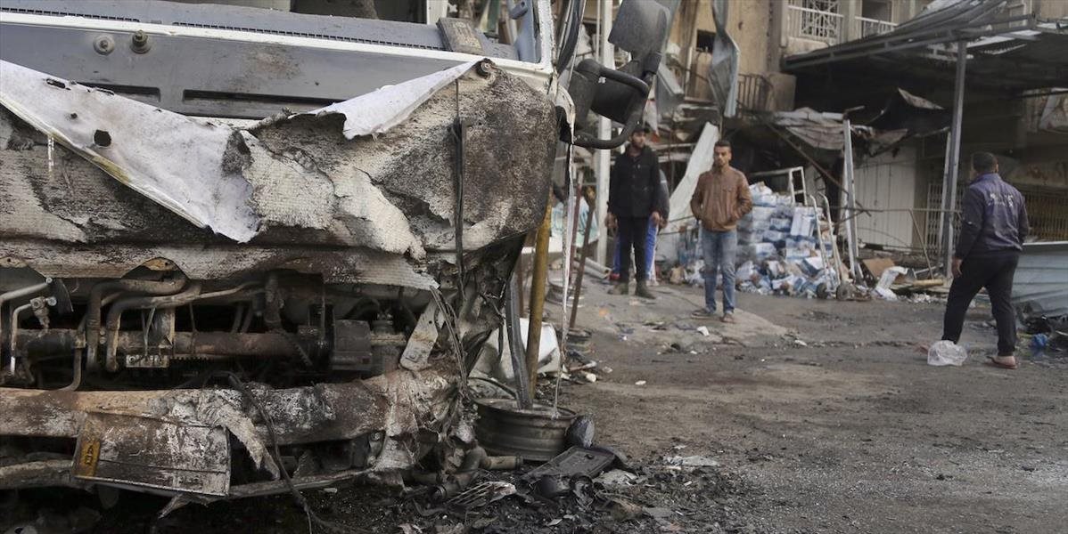 Samovražedný bombový útok v Bagdade: Zahynulo najmenej 15 ľudí